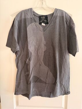 Metropark Men's Short Sleeve V-Neck Tee - Gray